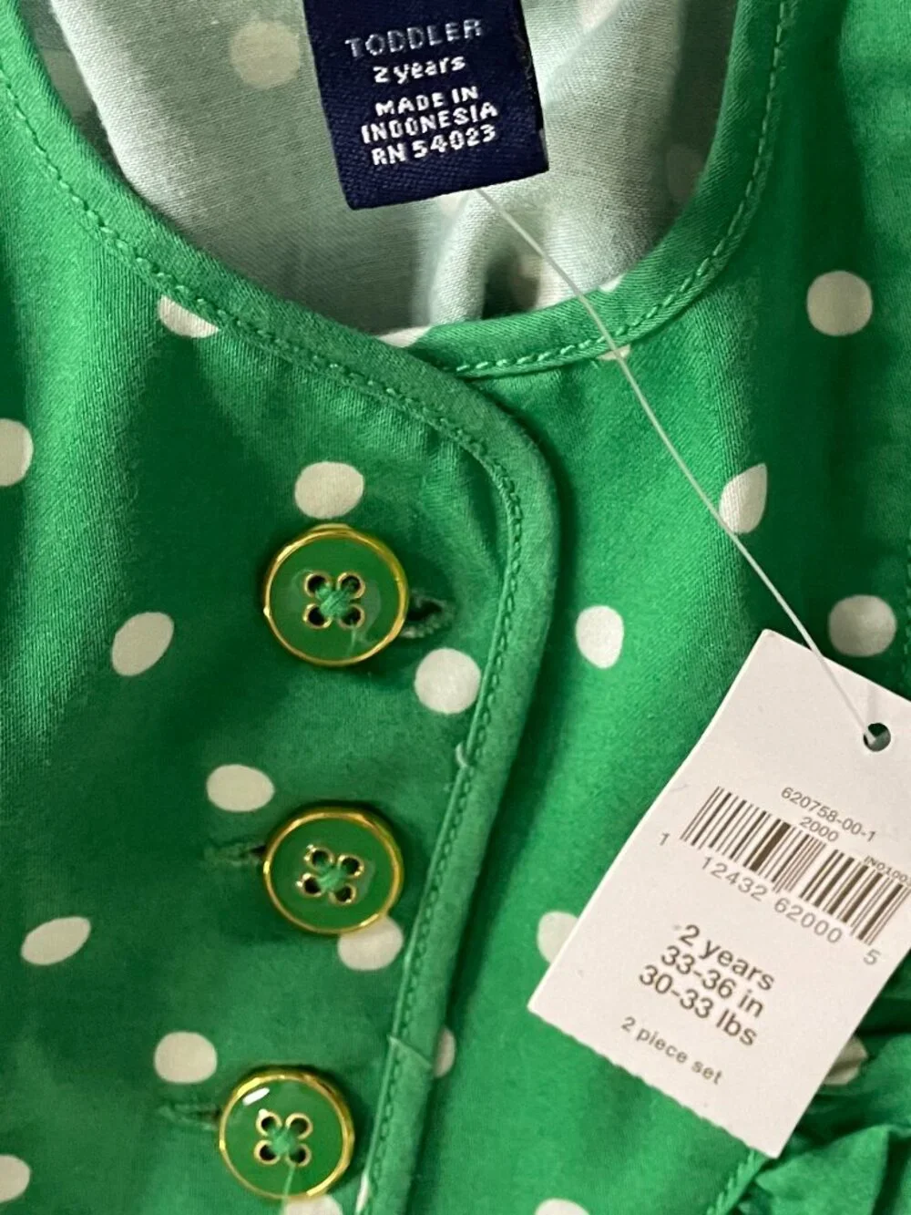 Gap Polka Dot Dress and Bloomers